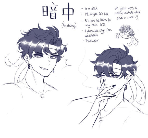 Anzhong Sketches [oc]