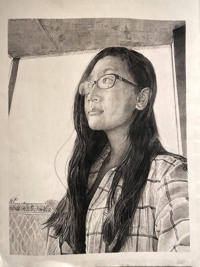 "Before" (Self Portrait)