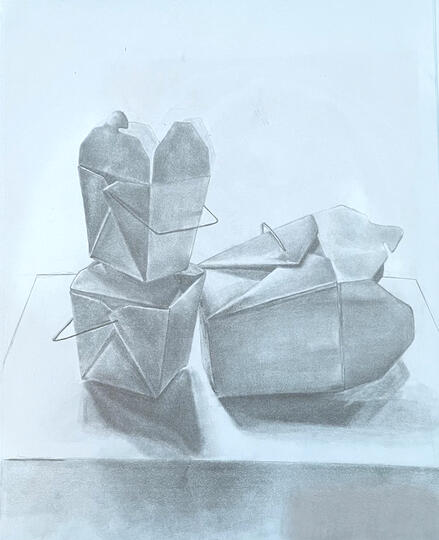 Takeout Boxes Still Life